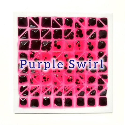 Purple Swirl Tile